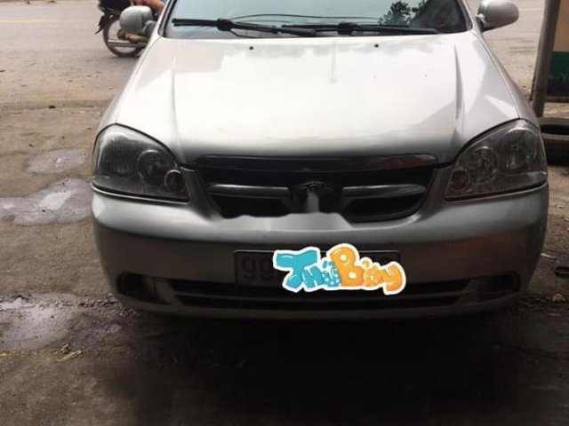 Bán xe Daewoo Lacetti năm sản xuất 2008, màu bạc