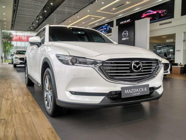 [Mazda Bình Tân - HCM] Mazda CX-8 SUV 7 chỗ - Ưu đãi lớn đến 150 triệu cùng bộ phụ kiện chính hãng0