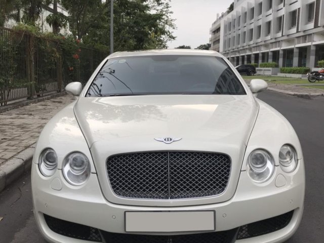 Xe chính chủ bán Bentley Continental Flying Spur 2009, màu trắng, chính chủ, xe sang0