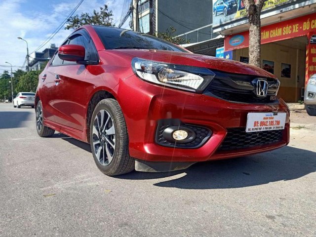 Bán ô tô Honda Brio sản xuất 2019, màu đỏ, nhập khẩu nguyên chiếc, 405 triệu0