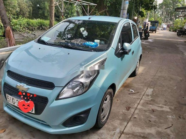 Bán Chevrolet Spark 2017, màu xanh