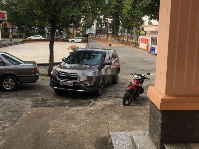 Bán Honda CR V đời 2016, màu xám, nhập khẩu