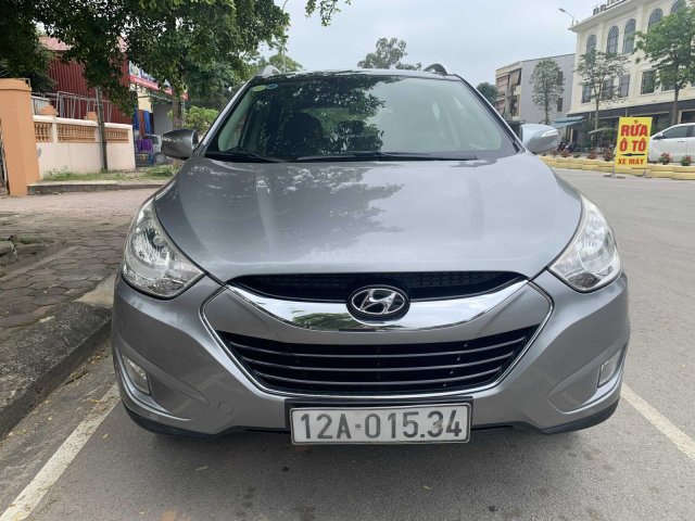 Bán ô tô Hyundai Tucson đăng ký lần đầu 2010, màu Xám (ghi) xe nhập, giá chỉ 468 triệu đồng