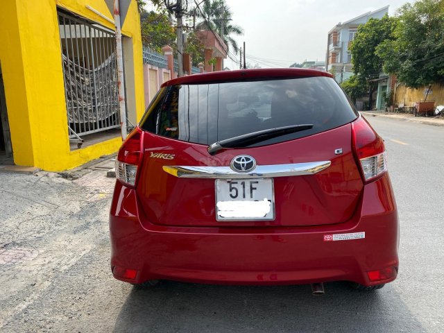 Toyota Yaris 1.3 G full option, màu đỏ, chìa khóa thông minh Start/stop nữ chính chủ cần bán nhanh 460 triệu