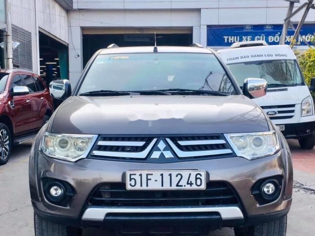 Bán Mitsubishi Pajero 2.5G đời 2014, màu nâu0