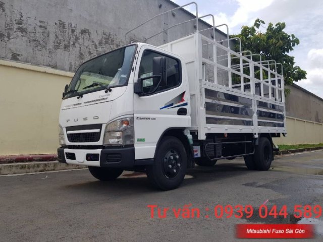 Bán Mitsubishi Canter 4.99 năm sản xuất 2019, màu trắng