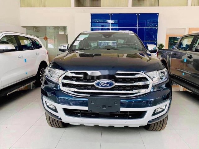 Bán Ford Everest đời 2020, màu xanh lam, nhập khẩu