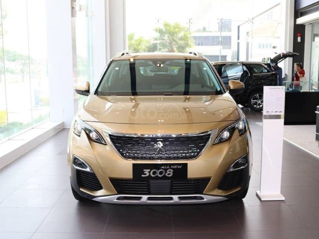 Peugeot 3008, màu vàng, hỗ trợ thuế trước bạ, chương trình khuyến mãi siêu ưu đãi, giảm ngay 80 triệu khi mua xe0