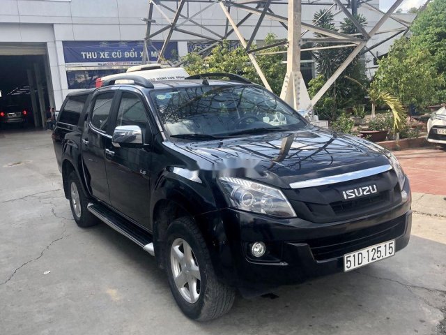 Bán ô tô Isuzu Dmax đời 2016, màu đen, xe nhập, 498tr