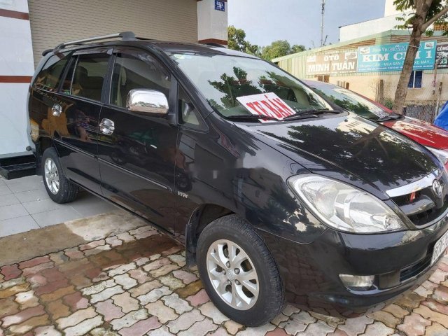 Bán xe Toyota Innova G sản xuất 2007, màu đen số sàn, giá chỉ 290 triệu0