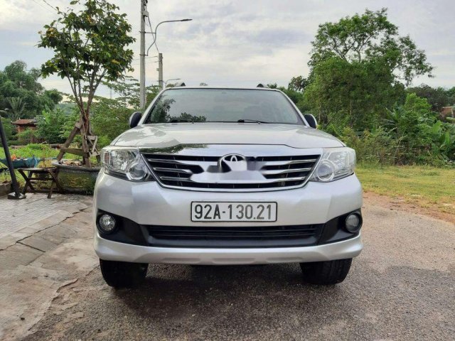 Bán ô tô Toyota Fortuner 2.4V AT đời 2014, màu bạc, xe nhập 0