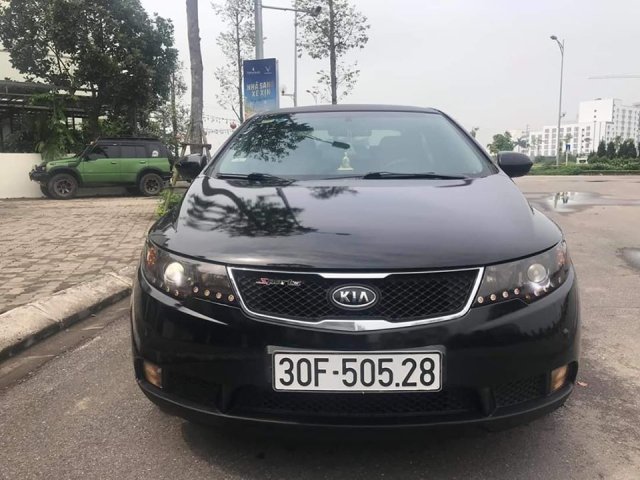 Bán Kia Forte đời 2009, màu đen, xe nhập, 318tr