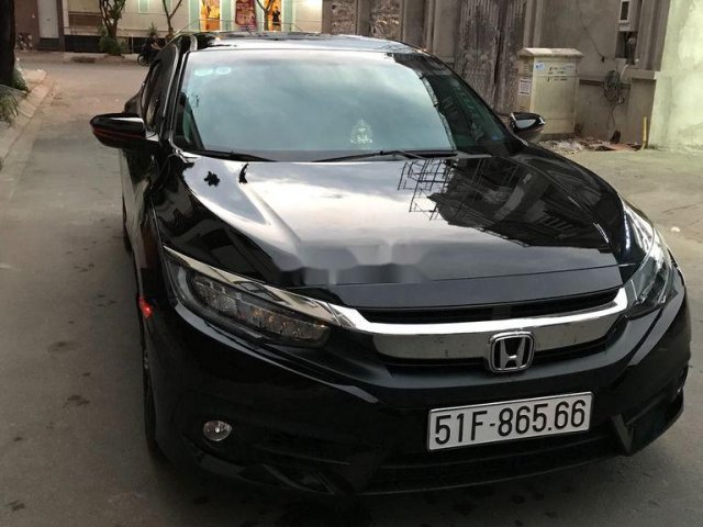 Bán Honda Civic đời 2017, màu đen, xe nhập 0