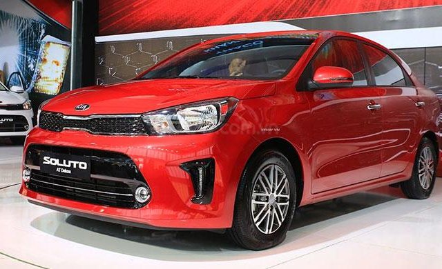 Cần bán xe Kia Soluto MT Deluxe năm 2020, màu đỏ, tặng kèm phụ kiện 