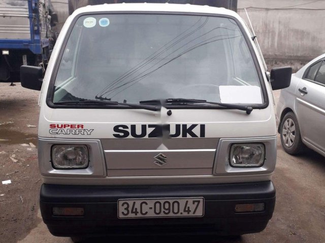 Bán xe Suzuki Super Carry Truck đời 2014, màu trắng 0