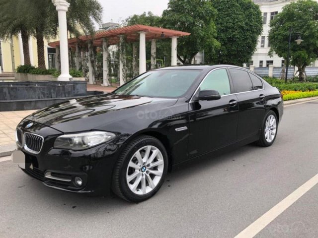 Cần bán lại xe BMW 5 Series 528i 2015, màu đen, xe nhập còn mới