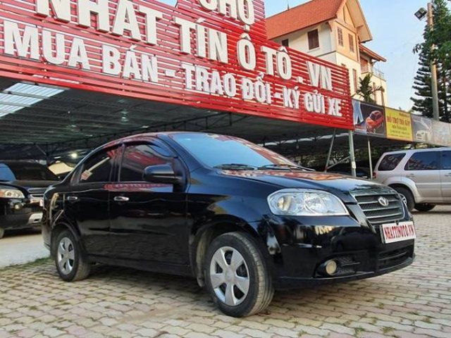 Cần bán xe Daewoo Gentra SX sản xuất năm 2010, màu đen còn mới