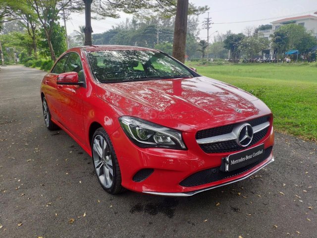 Giá tốt: Mercedes CLA 200 2018 đỏ 39km, đẹp như mới0