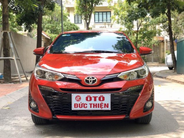 Bán nhanh chiếc Toyota Yaris đời 2019, màu đỏ, nhập khẩu còn mới, giá tốt0