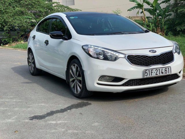 Bán Kia K3 1.6 AT sản xuất năm 2015, màu trắng còn mới