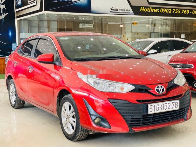 Cần bán Toyota Vios đời 2018, màu đỏ  0