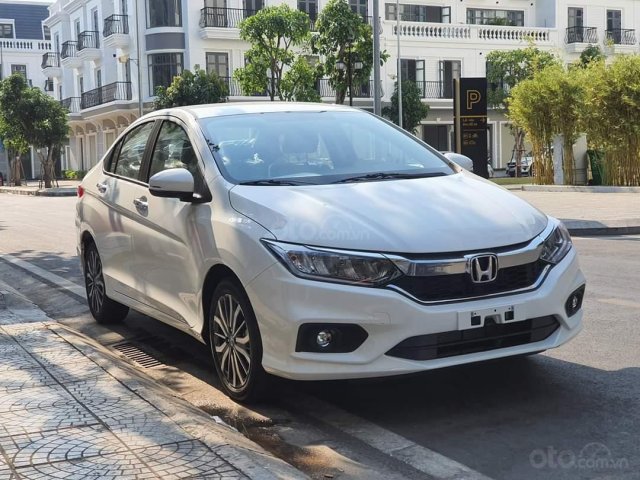 Bán Honda City Top 1.5L sản xuất 2020, màu trắng, giá thấp, giao xe nhanh toàn quốc