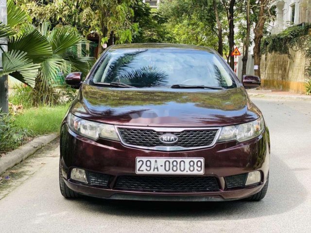 Cần bán Kia Cerato sx 2010, màu đỏ, nhập khẩu nguyên chiếc, 350tr0