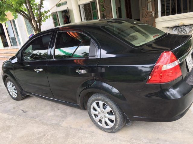 Cần bán lại xe Daewoo Gentra đời 2007, màu đen0