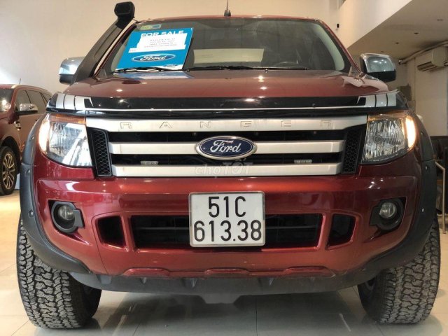 Cần bán lại xe Ford Ranger XLS năm sản xuất 2015, màu đỏ, nhập khẩu, giá 495tr0