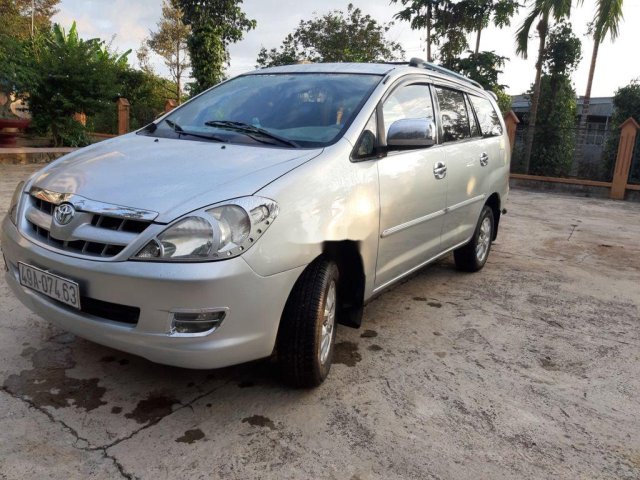 Bán Toyota Innova sản xuất năm 2008, màu bạc, nhập khẩu 0