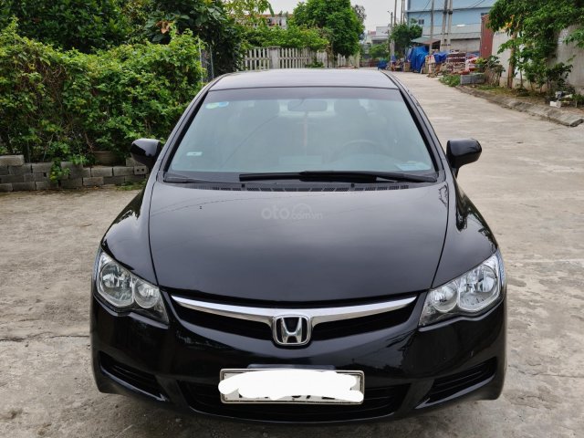 Bán xe Honda Civic đăng ký lần đầu 2008, màu đen giá chỉ 268 triệu đồng