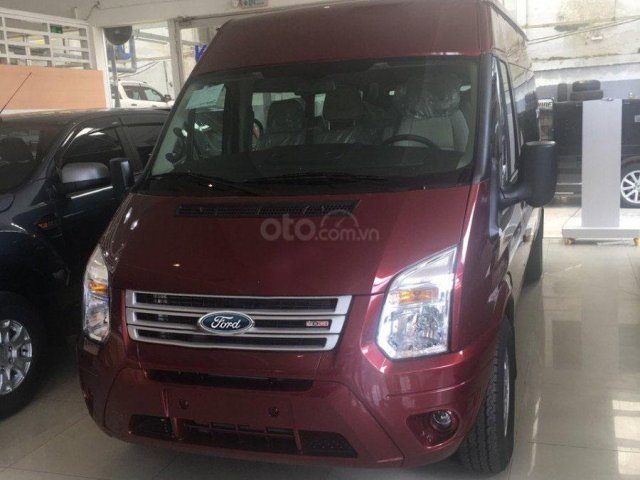 Bán xe Ford Transit đời 2020, màu đỏ, 685 triệu