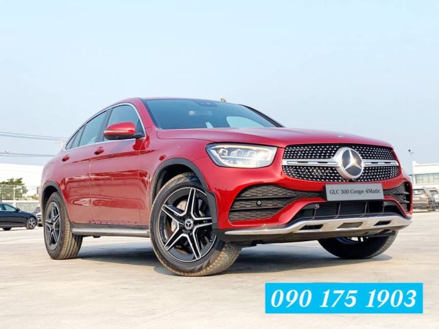 Cần bán Mercedes GLC 300 đời 2020, màu đỏ, nhập khẩu