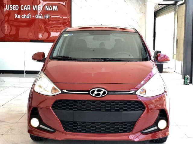 Cần bán Hyundai Grand i10 năm sản xuất 2019, màu đỏ