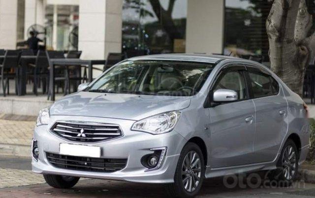 Bán Mitsubishi Attrage sản xuất 2019, màu bạc, xe nhập  