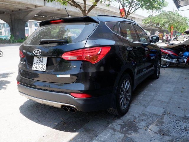 Bán xe Hyundai Santa Fe đời 2013, màu đen, nhập khẩu giá cạnh tranh0