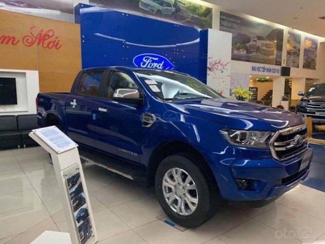 Bán Ford Ranger sản xuất năm 2020, màu xanh lam, xe nhập