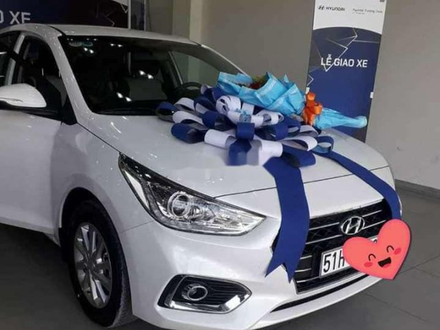 Bán ô tô Hyundai Accent đời 2020, màu trắng, giá chỉ 450 triệu0