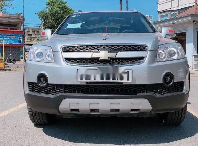 Bán xe Chevrolet Captiva 2007, màu bạc, xe gia đình 0