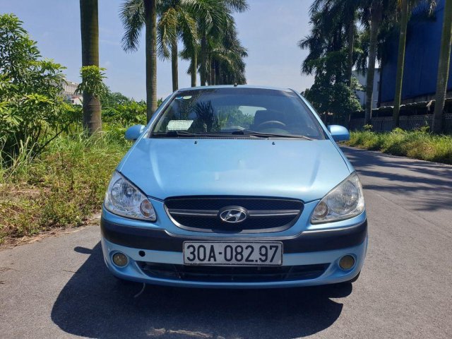 Cần bán Hyundai Getz đời 2010, màu xanh lam, xe nhập0