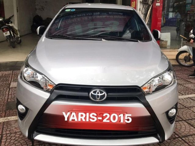 Bán Toyota Yaris đời 2015, màu bạc, xe nhập, số tự động 0