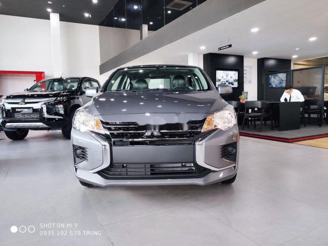 Bán ô tô Mitsubishi Attrage năm 2020, màu xám, nhập khẩu, giá chỉ 375 triệu0