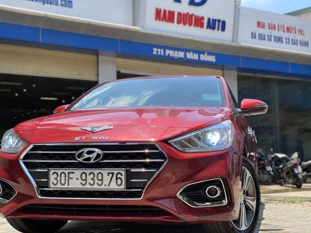 Cần bán Hyundai Accent sản xuất năm 2019, màu đỏ như mới, giá 545tr0