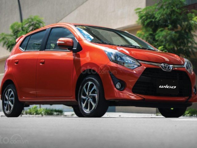 Toyota Đông Sài Gòn cần bán xe Toyota Wigo 1.2 AT đời 2020, màu đỏ
