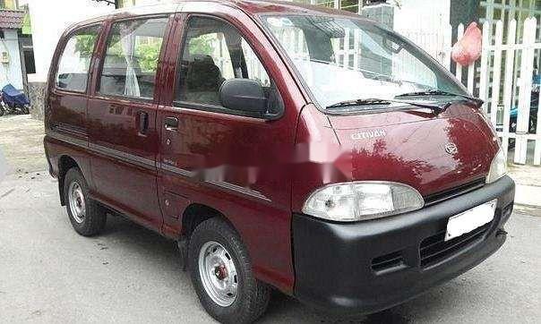 Bán Daihatsu Citivan năm 2001, màu đỏ, nhập khẩu xe gia đình