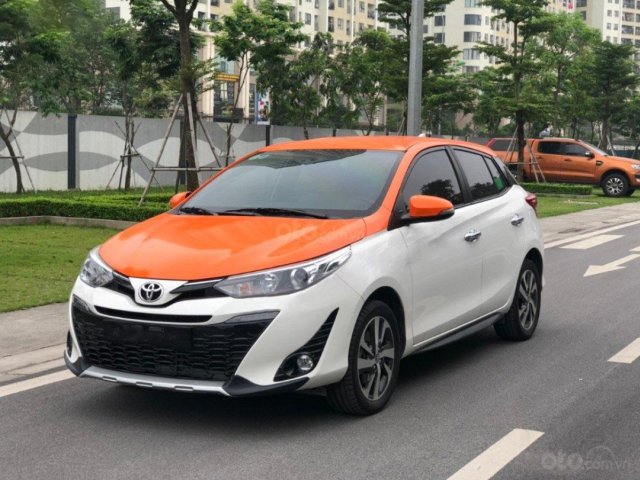 Bán Toyota Yaris 1.5G đời 2018, màu trắng, nhập khẩu nguyên chiếc còn mới 0