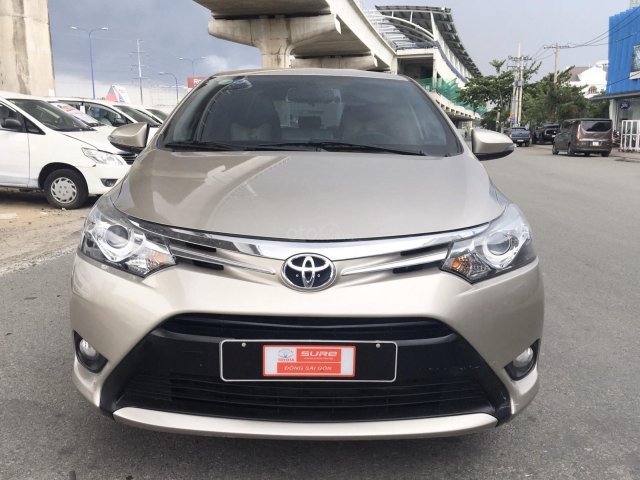 Vios G -2016 màu nâu vàng