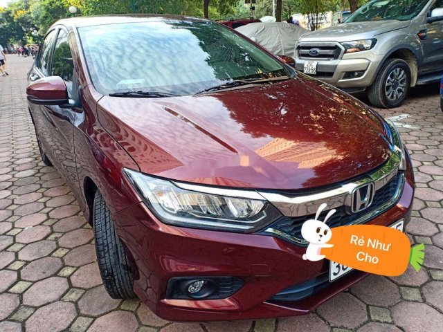 Cần bán lại xe Honda City đời 2017, màu đỏ như mới, giá 520tr0