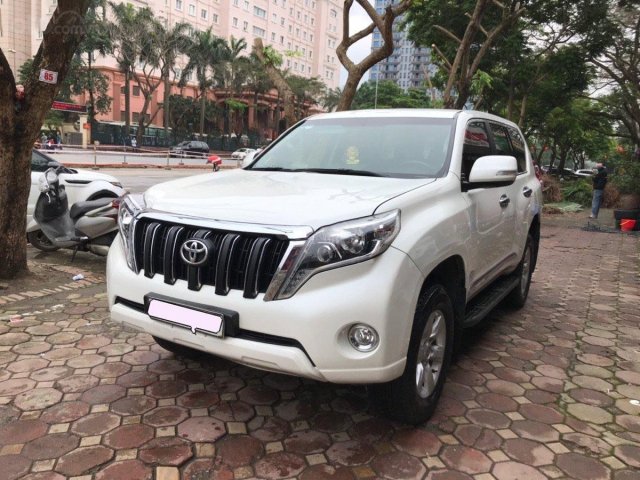 Cần bán gấp Toyota Prado 2014, màu trắng, nhập khẩu nguyên chiếc