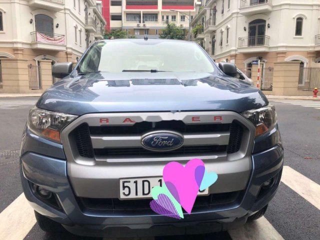 Bán Ford Ranger năm sản xuất 2017, màu xanh lam, giá 555tr